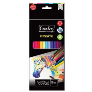 Crox Crayons Aquarelle 12's [PCL700] Long