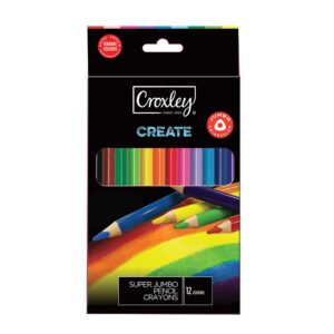 Crox Pencil Crayons S/jumbo 12's [PCL890]