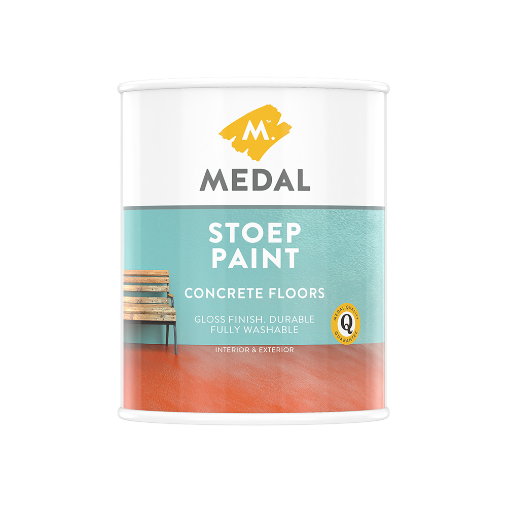 Medal Stoep Paint Dark Grey 1l