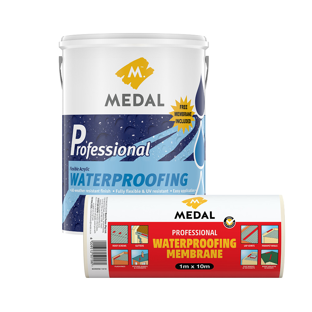 Medal Waterproofing 5lt Red+membra