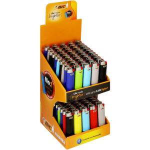 Bic Lighter Dbl Decker Maxi/maxi 50's