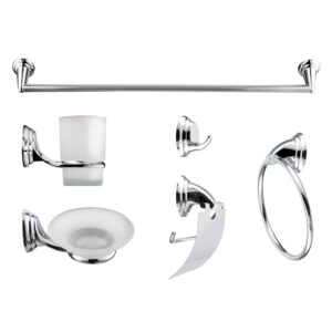 Kessler Bathroom Set [CHROME] [BS-3100]
