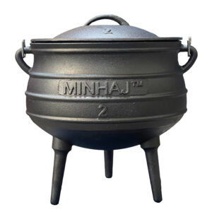 Minhaj Cast Iron 3 Leg Pot No 2