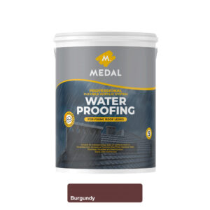Medal Waterproofing 1lt Burgandy