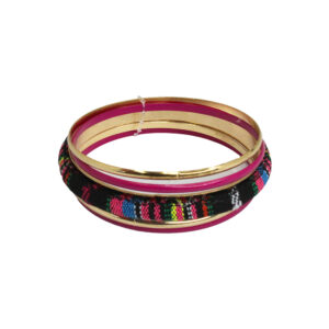 Bangle Set 5pc Stone [MS5017]