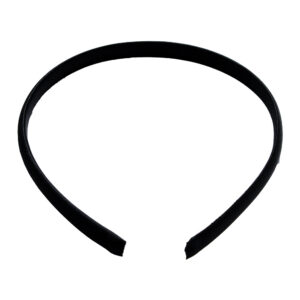 Csm Alice Band Thin Satin Black [FB607B]