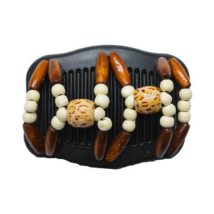 Csm Butterfly Comb Blk Beads Asst [HC-CNH-2078]