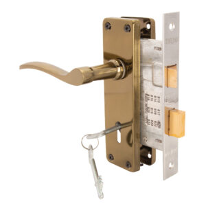 Trojan Lockset 2l Cp Sapphire Antique Bronze