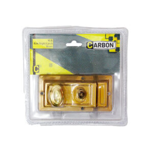 Carbon Rim Night Latch Brass