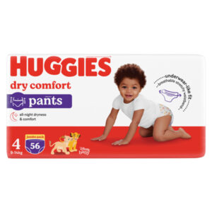 Huggies D/com Pants J/pk Size 4 (56)