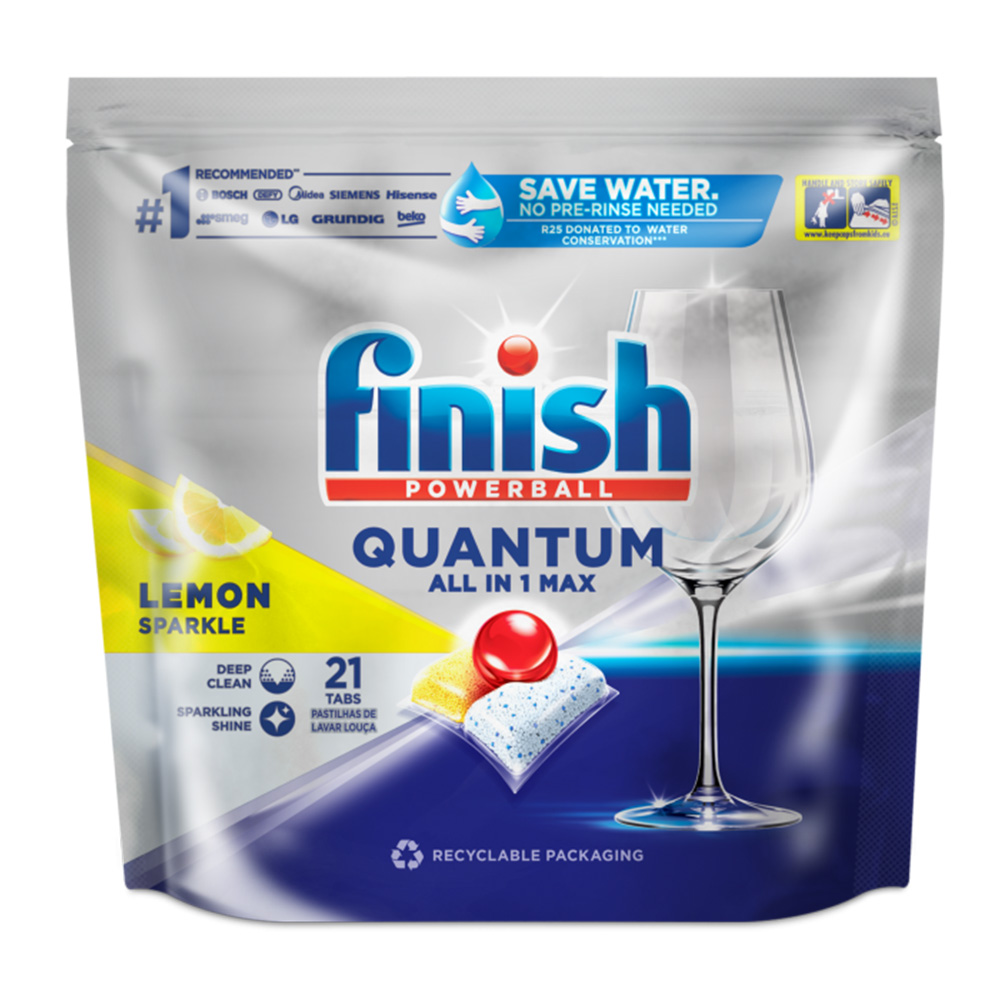 Finish Quantum All In One 21's Lemon 3201283
