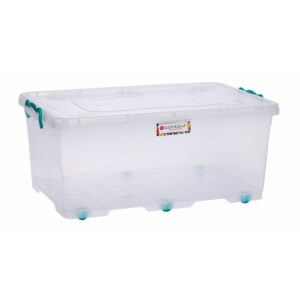 Contour Storage Cont 40l Clip Lock Wheel