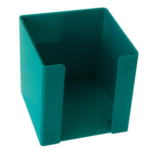 Plastic Cube Holder Azure Blue  100x100[62-7104-A2]