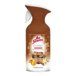 Air Scents F/dry Spray 250ml Amber & Oud