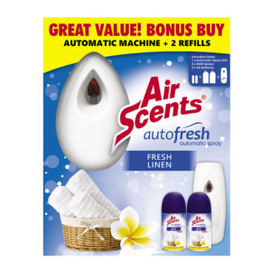 Air Scents Auto + Refill F/linen