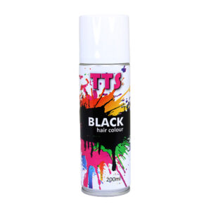 Colour Spray 200ml Tts Black [TTSC01]