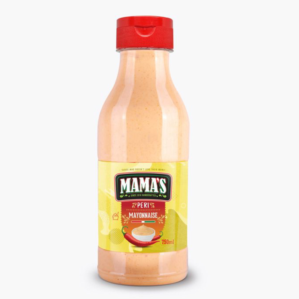 Mama's Sauce 750ml Mayo Peri