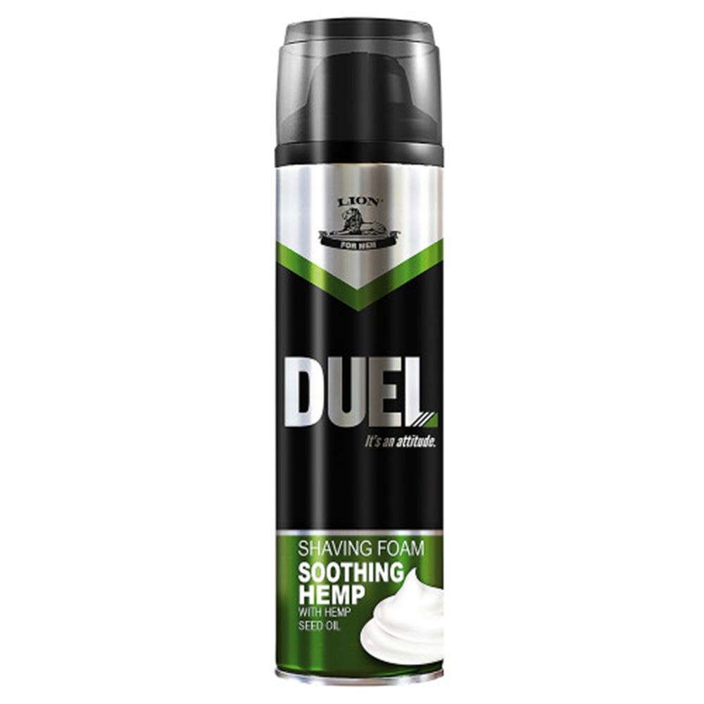 Duel Shaving Foam Hemp 200ml