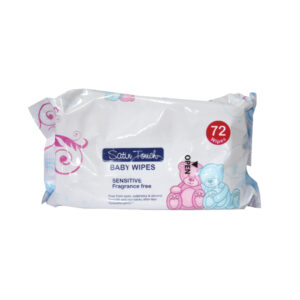 Satin Touch Baby Wipes Frag Free 72's