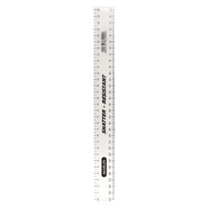 Marlin/edo Rulers 10pc Clear [033F]