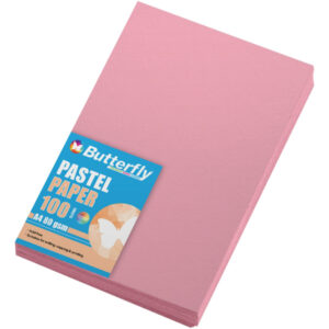 A4 Pastel Paper 80grm 100's Asstd Sch155