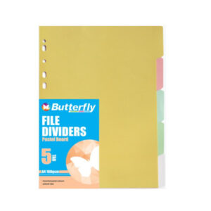 File Dividers Pastel 5 Tab Fil017