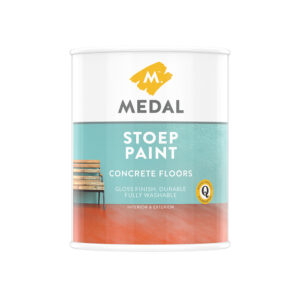Medal Stoep Paint Black 1l