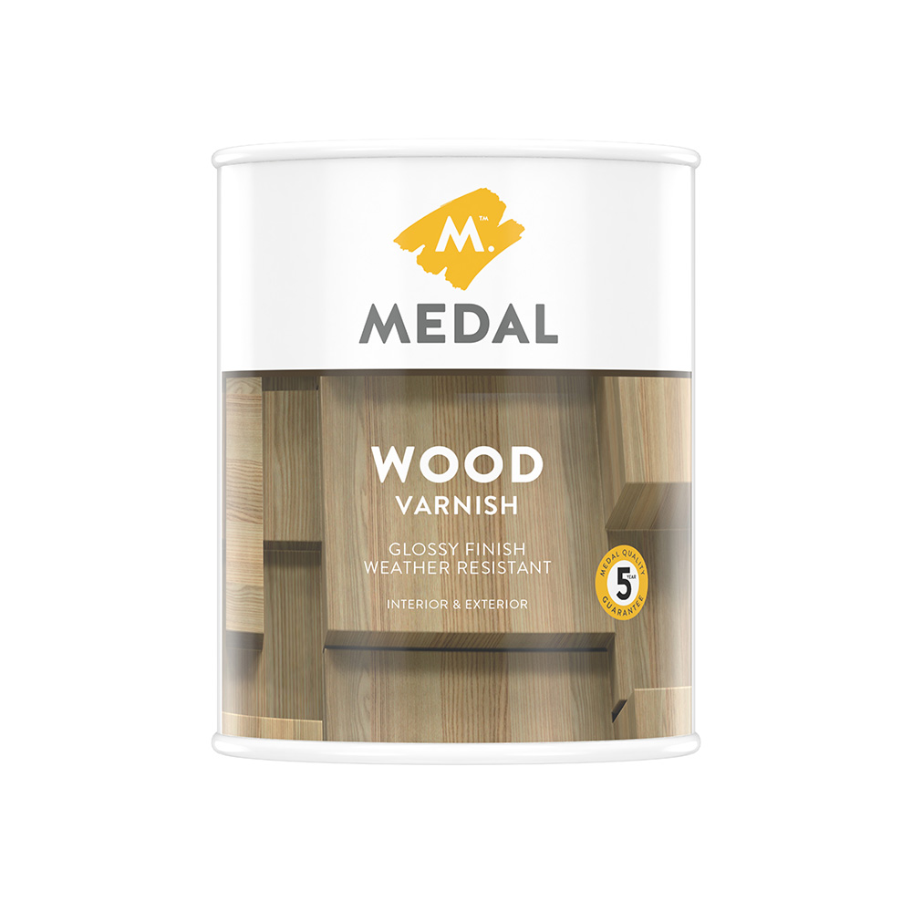 Medal Wood Varnish D/oak 1l