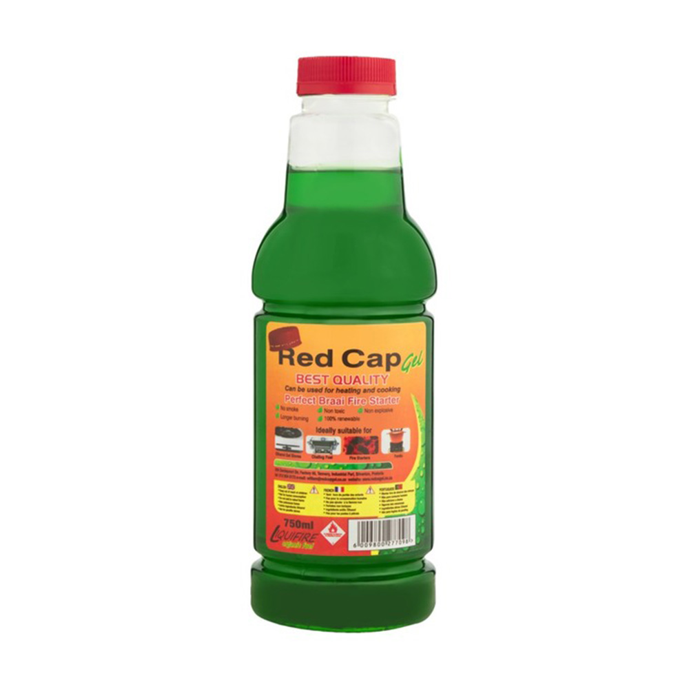 Red Cap Cooking Gel Green 750ml