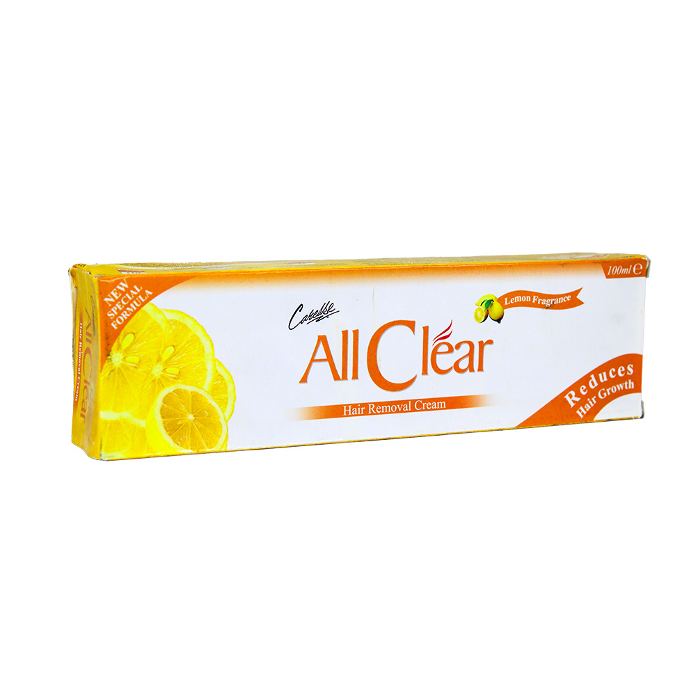 All Clear 100ml H/r Crm Lemon