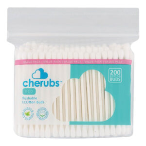 Cherubs Eco Cotton Ear Buds 200's  019099
