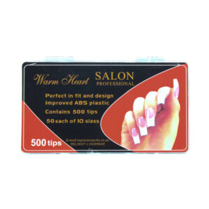 W/heart Nail Tips 500's