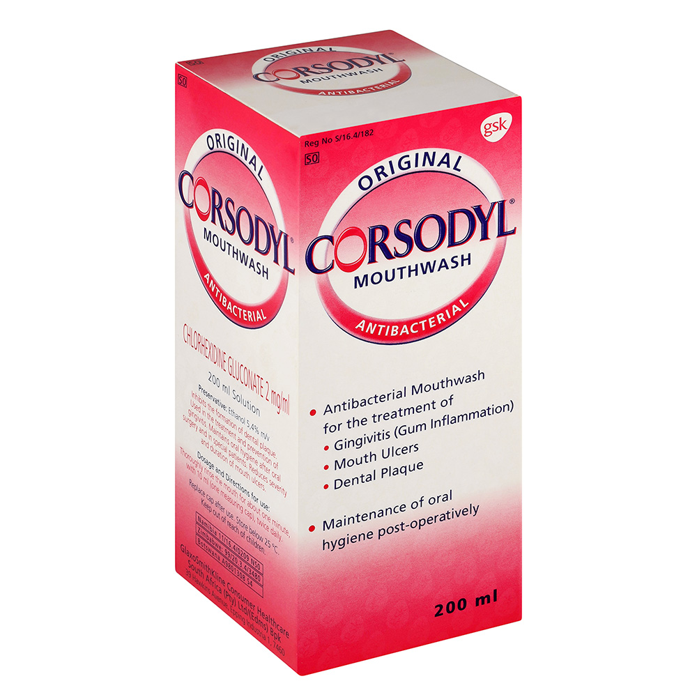 Corsodyl Mouthwash Original 200/300ml