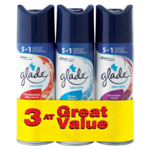 Glade Tbd Secrets  Triple Pack 3X180Ml