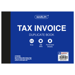 A6 Invoice Book Dupl Sml 100's 460bo O71a