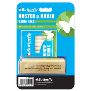 Blackboard Duster+chalk Paper153