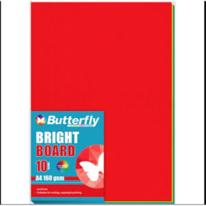 A4 Bright Board 10's 160g Brd400
