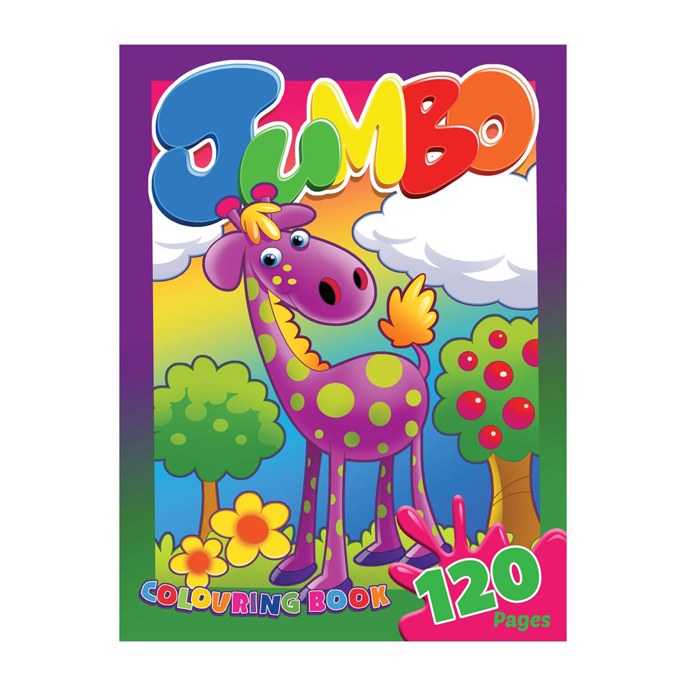 Jumbo Col.book 120pgs Bkk037