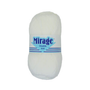 Mirage Dbl Knit White 001