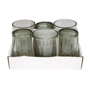 Glass 6Pc Bamboo [Tu18]