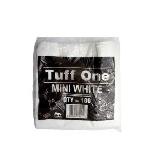 Tuff One Mini Bag White 100's [HD]