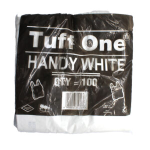 Tuff One Handy Bag White 100's [HD]