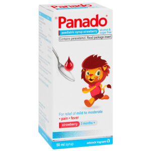 Panado Syrup 50ml S/berry [RED]  [211076]