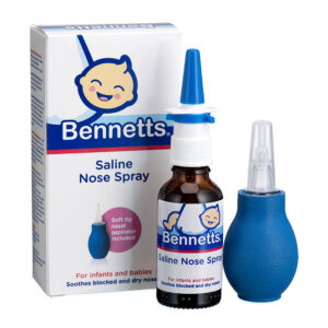 Bennetts Soline Nose Spray With Aspirator