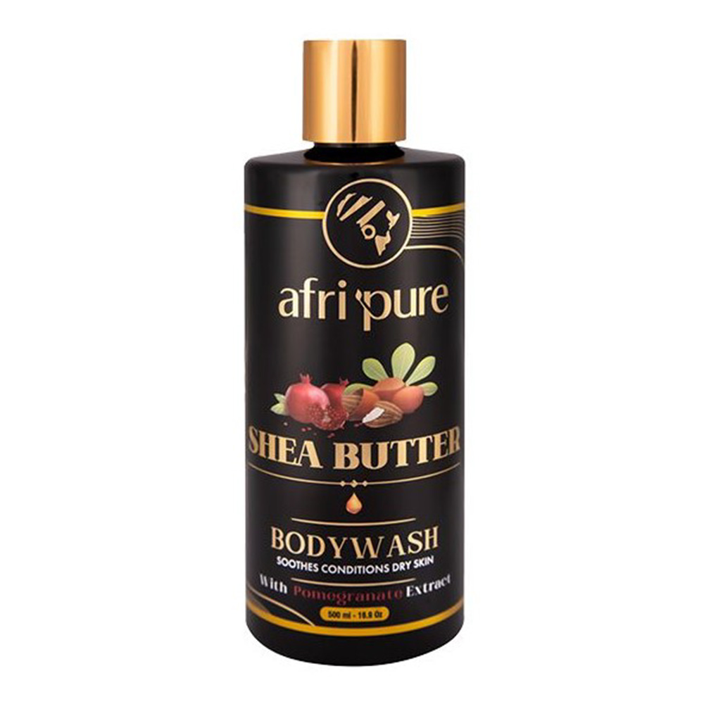 Afri Pure B/wash 500ml S/butter Marula &p/granate Oil
