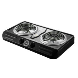 Diamond Stove 2 Pl Spiral Black