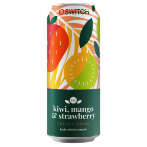 Switch E/drink Kiwi/mango & S/berry 500ml