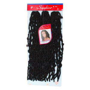 Sapphire B/fly  Locs 20" #1