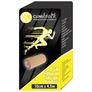 Clinihealth Self Adherent Bandage 10cmx4.5m